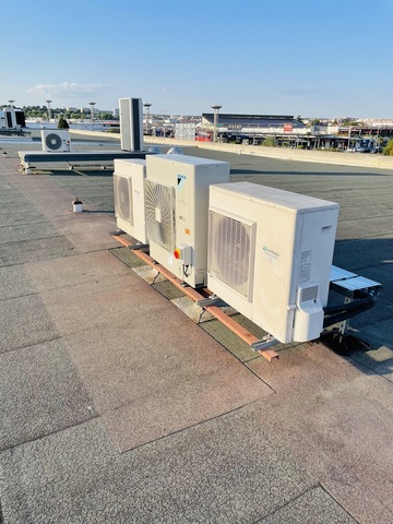 Installation de Cassette Climatique par Boreas Climatisation pour Château d'Ax à Nîmes