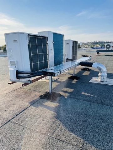 Installation de Cassette Climatique par Boreas Climatisation pour Château d'Ax à Nîmes